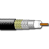 Belden 1545A 18 AWG Solid Bare Copper Coaxial Cable, 1000'